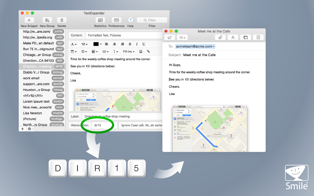 Textexpander