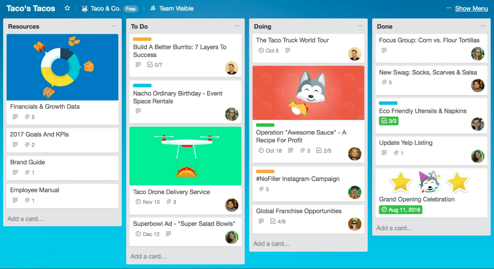 Trello vs. Workzone