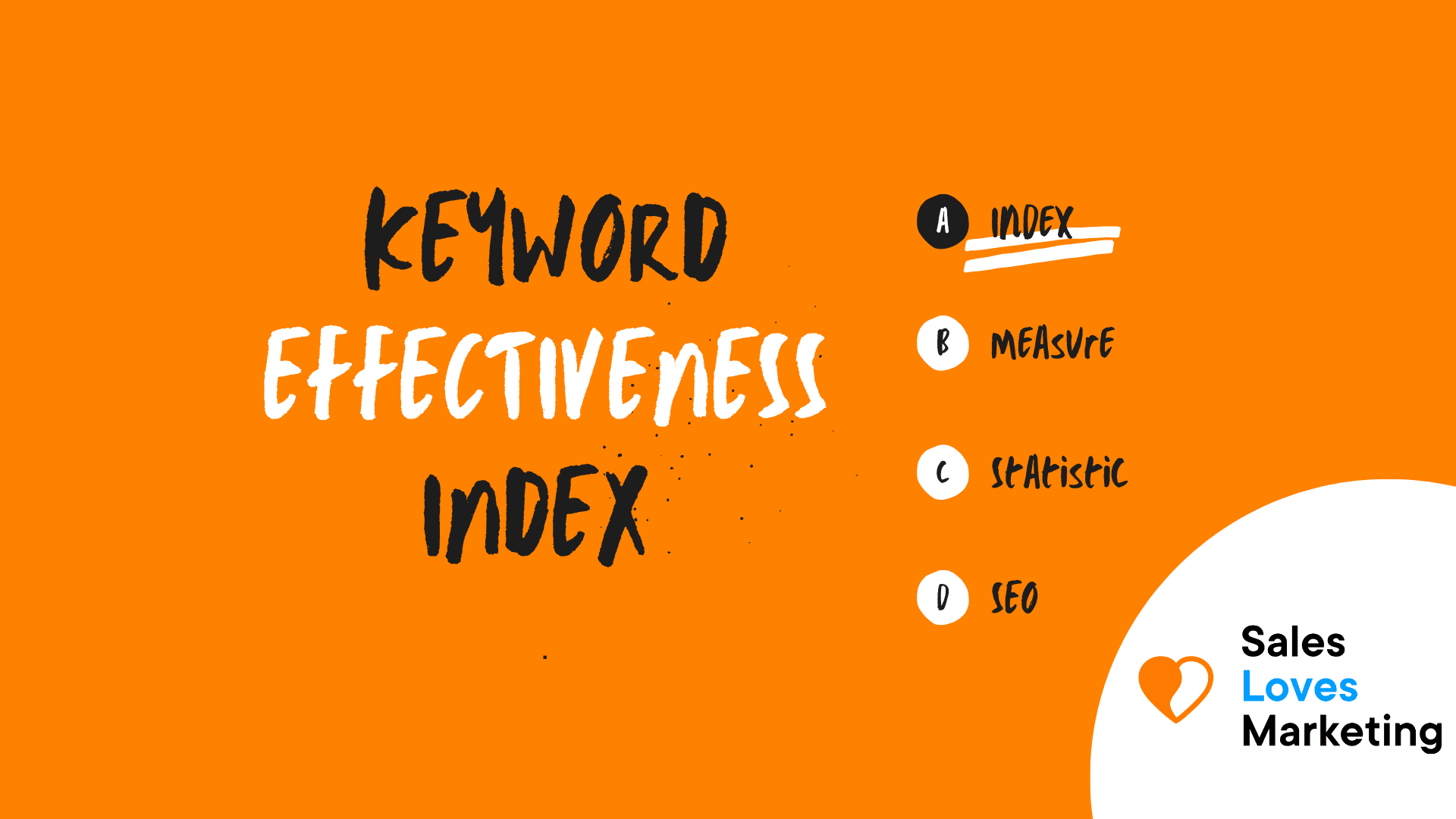 Keyword Effectiveness Index (KEI)