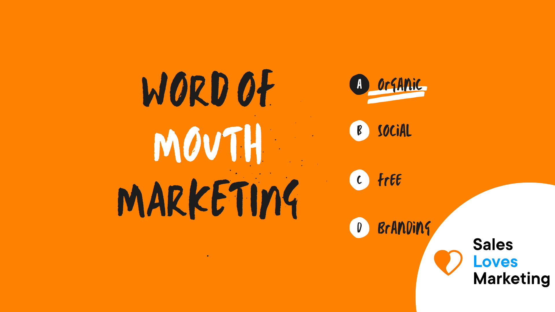 Worth Of Mouth Marketing (WOMM)