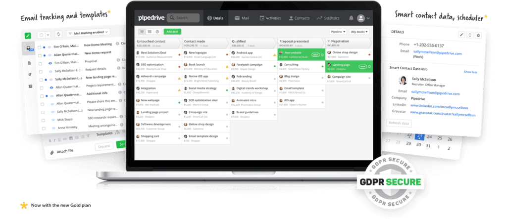 Looking For An Easy To Use Crm System Try Out Pipedrive Now