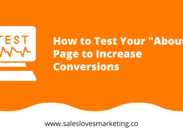 How to Test Your “About” Page to Increase Conversions