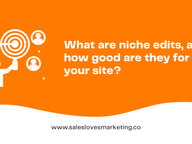 What are niche edits, and how good are they for your site?